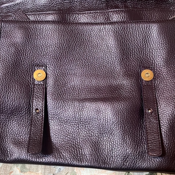 Varriale purple leather purse - Picture 9 of 9